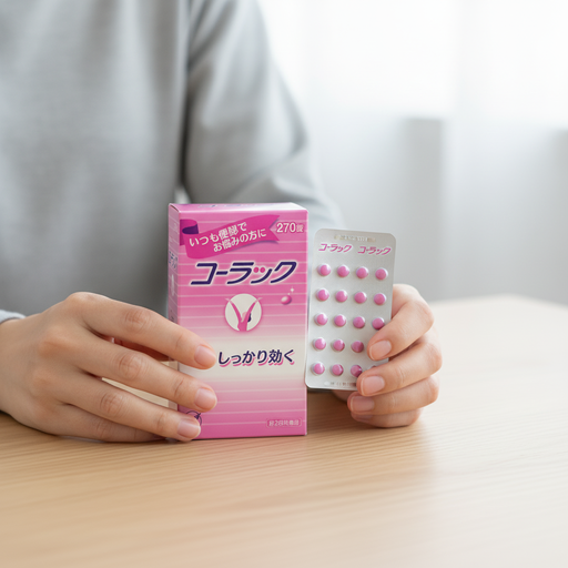 일본 변비약 코락쿠 사용5