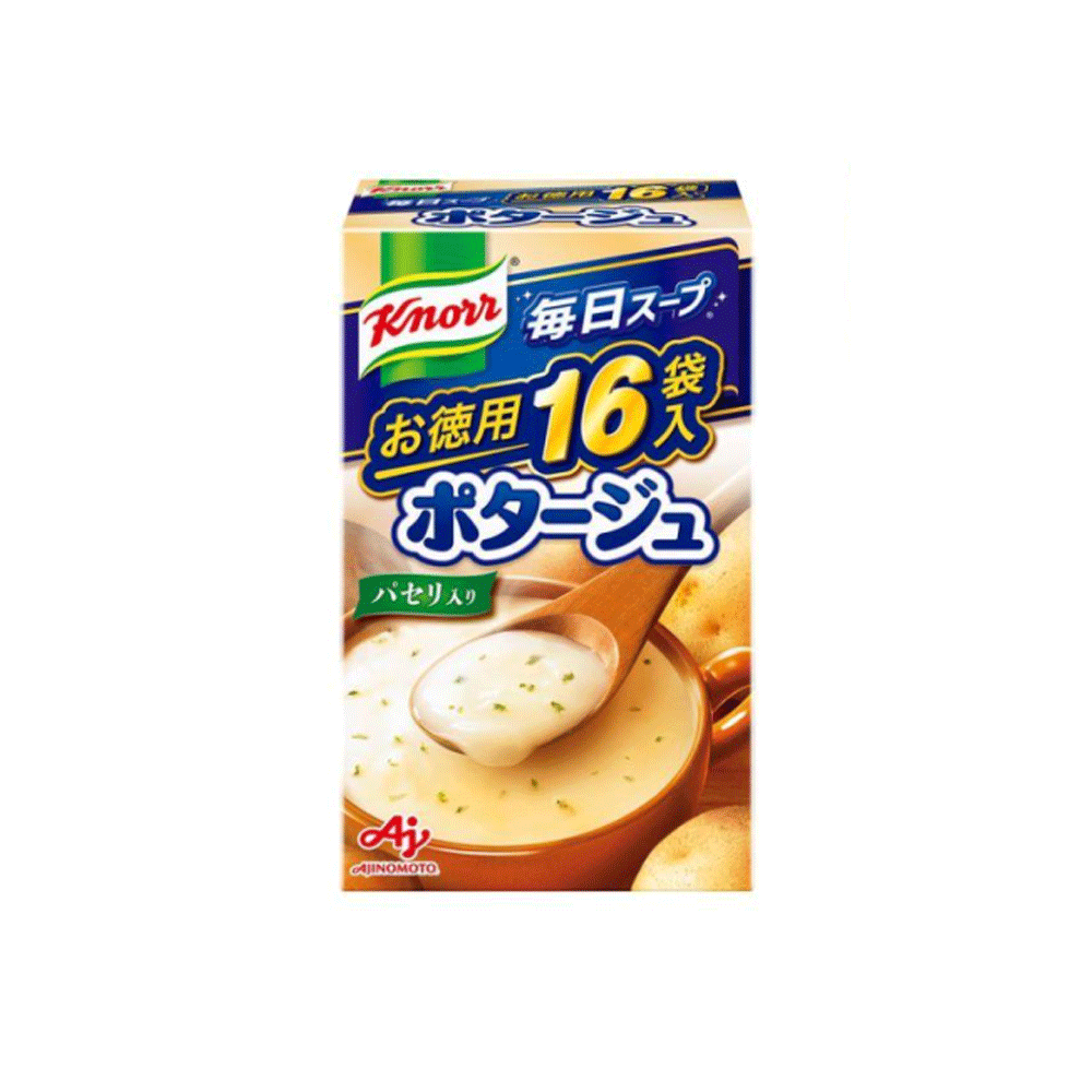 아지노모토 쿠놀 매일 컵스프 포타주 1개(16개입)