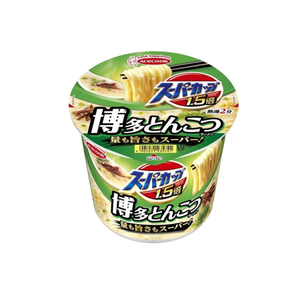 에이스쿡 슈퍼 컵 MAX 돈코츠 라멘 119g