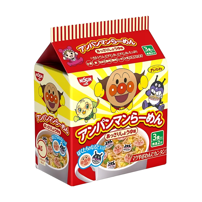 호빵맨 라면 간장맛 90g