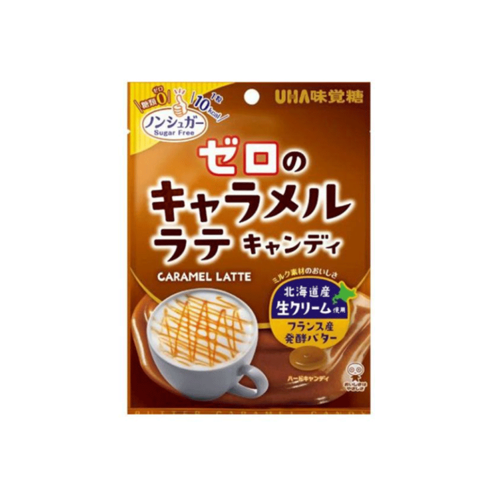 UHA 미각당 카라멜 캔디 제로슈가 81g