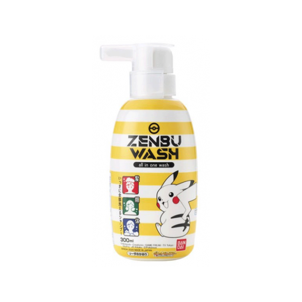 반다이 포켓몬 헤어 바디 샤워워시 소다의향 300ml