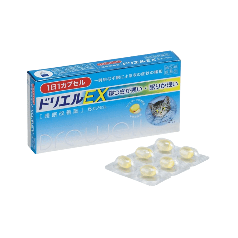도리엘 EX 수면영양제 6캡슐