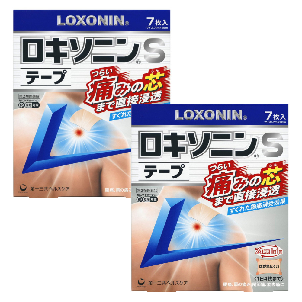 일본 록소닌 파스 S 부착형 파스 7매, 2세트