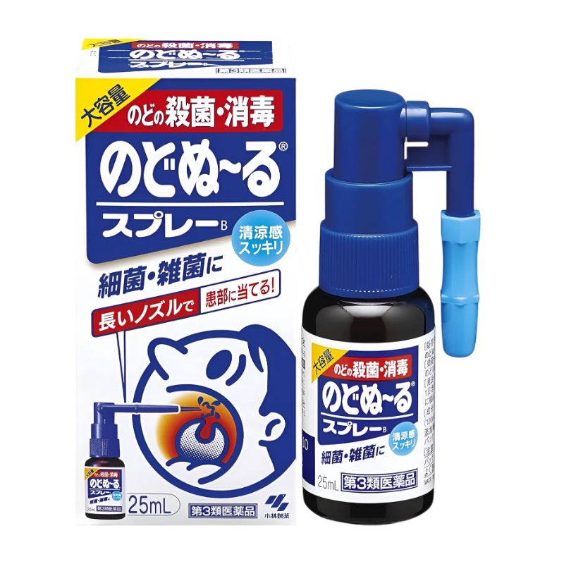 고바야시 노도누루 목 통증 스프레이 B 25ml