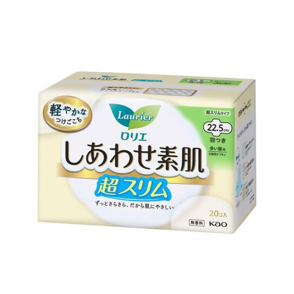 로리에 초슬림 날개형 22.5cm 양이 많은 날 용 생리대 20개입
