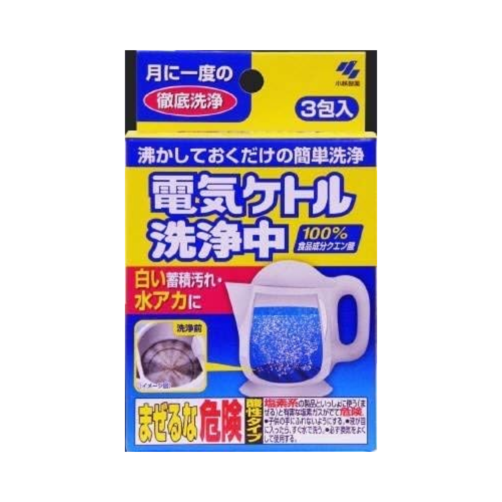 전기포트 청소 세정제 3포입