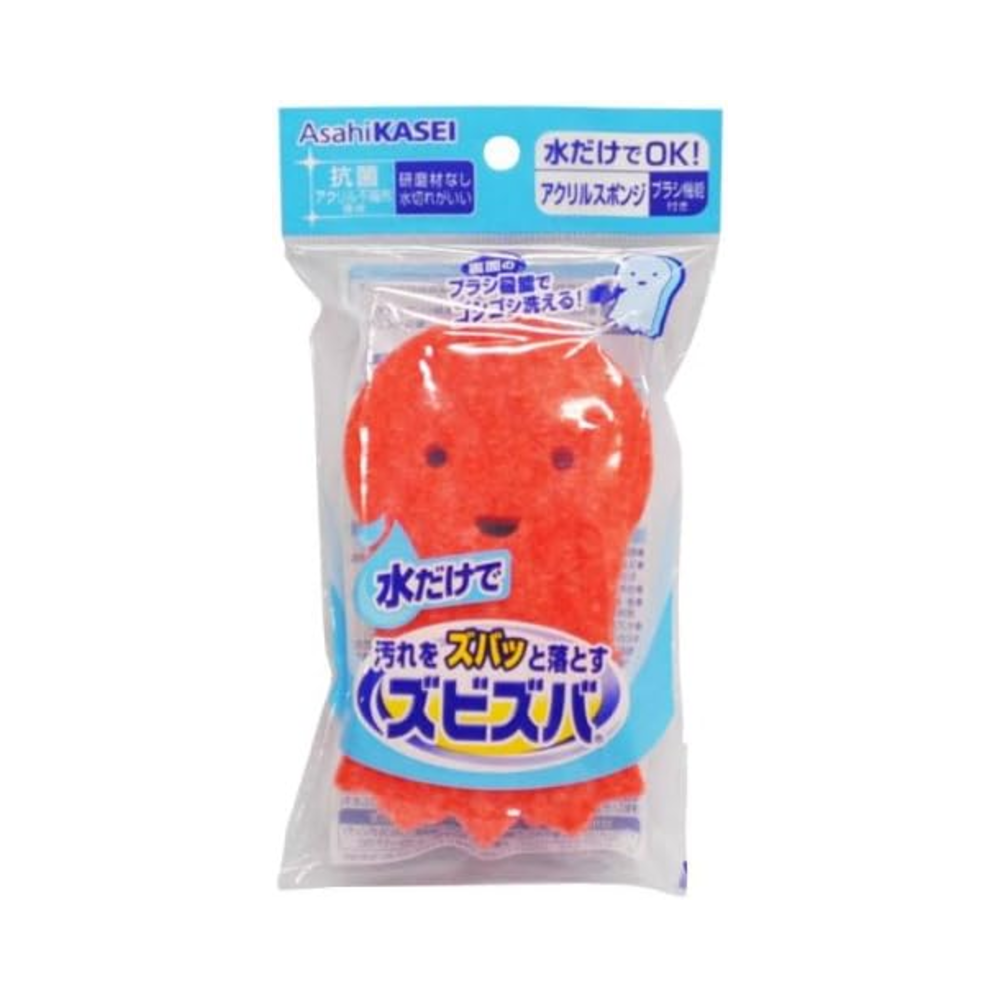 아사히카세이 물만으로 OK! 아크릴 스폰지 브러시 1개