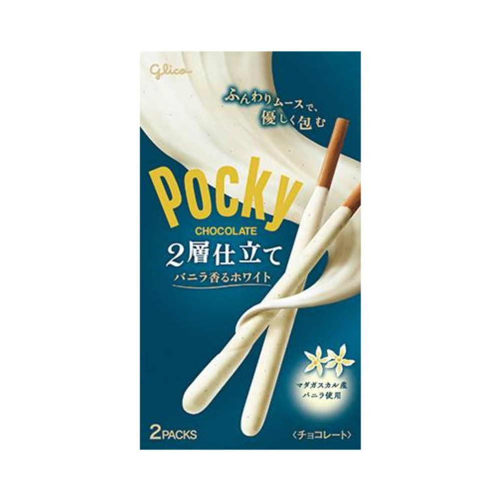 [기간한정] 글리코 포키 바닐라 화이트 2봉입 49g