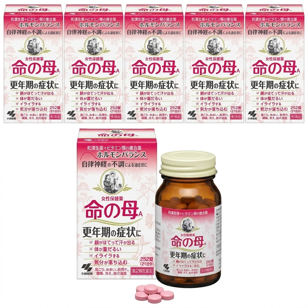 이노치노 하하 A 252정, 6개 세트
