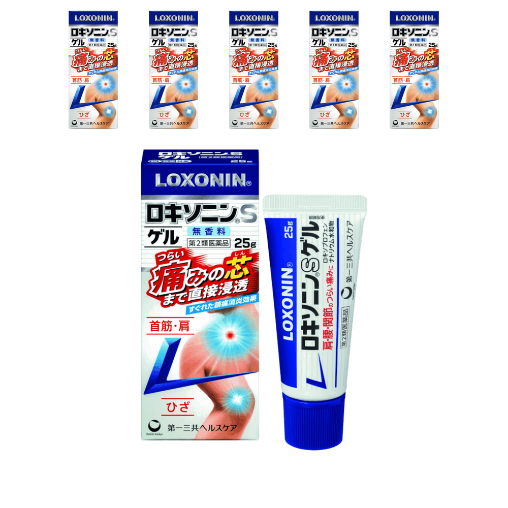 록소닌 S겔 25g, 6개 세트