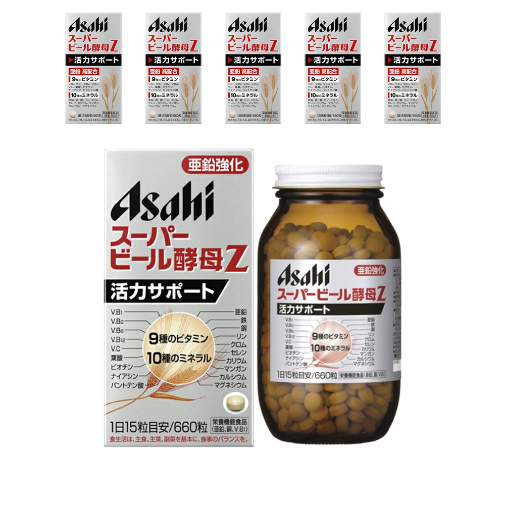 에비오스 슈퍼 맥주효모Z 660정, 6개 세트