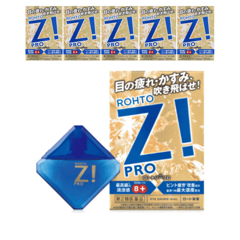 Z프로 D 안약 12ml, 6개 세트