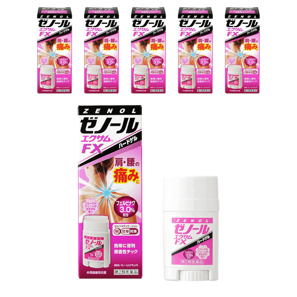 제놀 에쿠사무 FX 파스 32g, 6개 세트