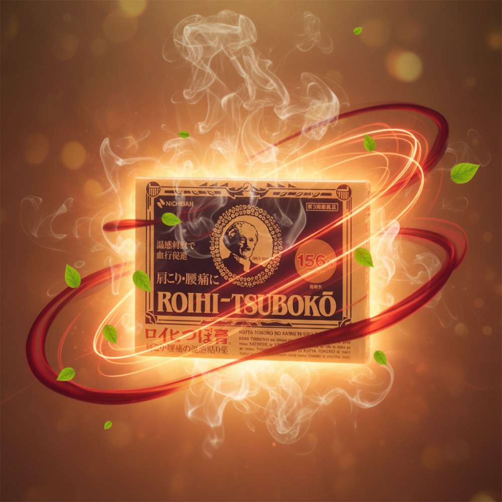 일본 동전파스 \'로이히츠보코\' 완벽 정리: 효능부터 부착 혈자리 꿀팁까지