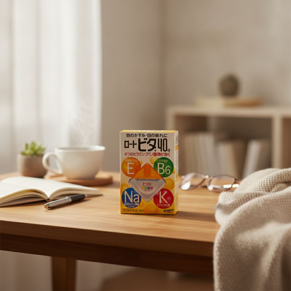 로토 비타40 눈이 침침할 때 사용할까?
