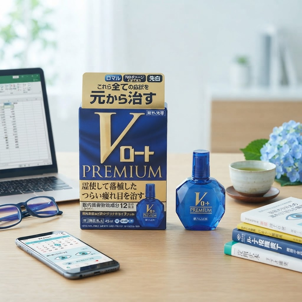 일본 안약 V로토 프리미엄 직구 전 알아야 할 효과·성분·주의사항