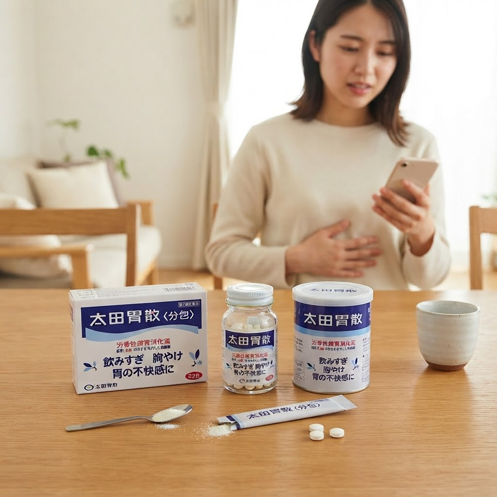 오타이산 소화제 종류 뭐가 다를까? 가루·정제 차이와 선택법