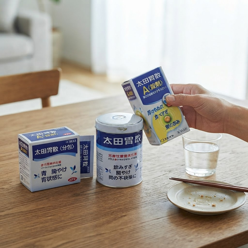 오타이산 종류 비교, 증상과 복용 편의성별 차이는?